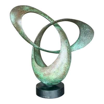 Bom preço. Decoração de Jardim em Cobre Bronze Aço Esculturas Artesanato em Metal Estátua Pátina Enferrujada on-line