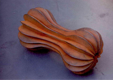 Bom preço. Forma oxidada do peso do ofício da escultura de aço interna de Corten do metal da decoração on-line