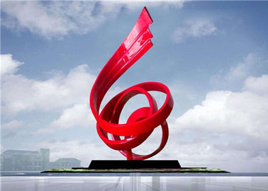 Bom preço. Escultura abstrata de aço inoxidável do estilo da chama, escultura de aço dos artistas das artes finalas on-line