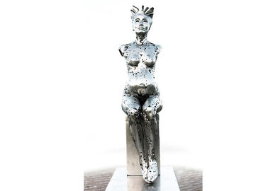 Bom preço. Forjando o revestimento que aturde esculturas humanas, escultura de lustro de aço inoxidável on-line