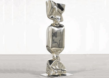 Bom preço. Da escultura exterior gigante dos doces da decoração moderno de aço inoxidável lustrado on-line