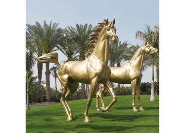 Bom preço. Escultura moderna do cavalo do bronze do metal da decoração do jardim, estátua de bronze do cavalo on-line