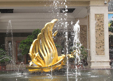 Contemporary Decoration Bronze Bird Sculpture / Statue With 250cm Height