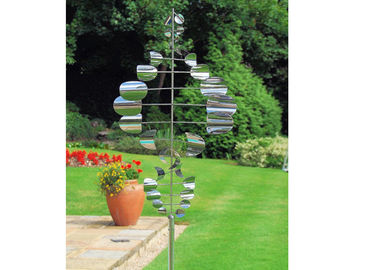 Bom preço. Jardim da escultura exterior de aço inoxidável cinética do vento grande decorativo on-line
