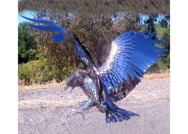 Bom preço. Escultura de aço inoxidável de Eagle do jardim/decoração interna/estátua de Eagle on-line