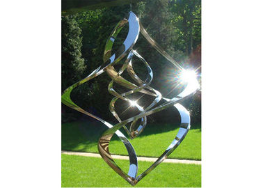 Bom preço. Escultura de aço inoxidável de lustro alta contemporânea do vento de Kenitic da escultura do espelho on-line