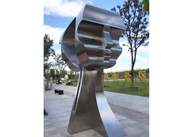 Bom preço. Grande revestimento de aço inoxidável exterior moderno de Matt da escultura do homem da venda por atacado da arte on-line