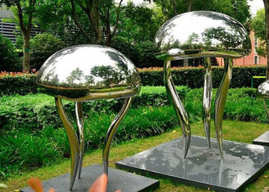 Bom preço. Escultura animal das medusa da escultura de aço inoxidável feita sob encomenda da paisagem do jardim do tamanho on-line