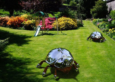 Bom preço. Jardim animal da escultura do inseto do grande metal de aço inoxidável dos artistas da escultura on-line