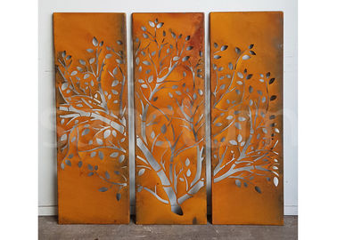 Bom preço. Telas/painéis de aço oxidados de Corten da arte exterior segura da parede da escultura do metal on-line