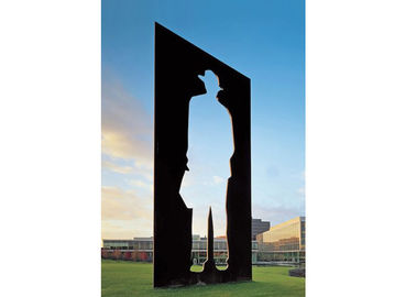 Bom preço. Escultura de aço da escola de Sculptrue grande Corten da escola contemporânea on-line
