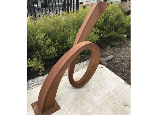 Bom preço. Jardim exterior moderno de Rusty Corten Steel Sculpture For on-line