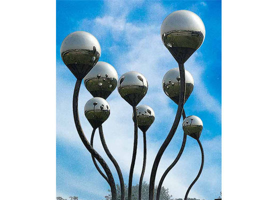 Bom preço. paisagem de aço inoxidável moderna alta Art Sculpture de 300cm on-line