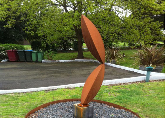 Bom preço. Escultura de Rusty Corten Steel Metal Cactus para o jardim on-line
