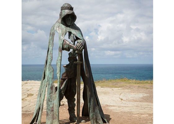 Bom preço. Vida - o guerreiro da pátina do tamanho abstrai a escultura de bronze on-line