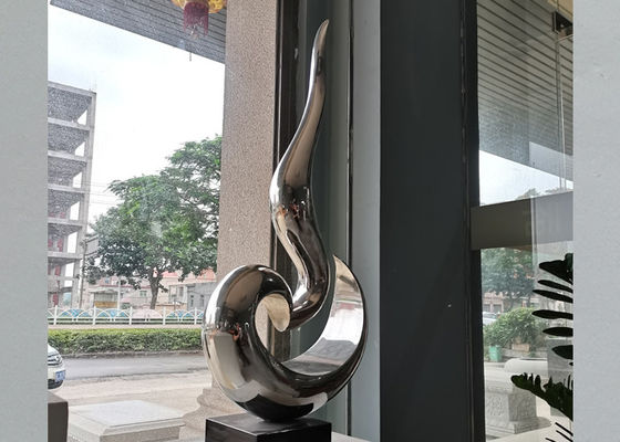 Bom preço. O contemporâneo lustrou o OEM de aço inoxidável da escultura para a decoração da casa on-line
