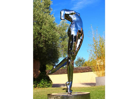 Bom preço. vida de aço inoxidável alta de 180cm - senhora de dança Sculpture do tamanho on-line